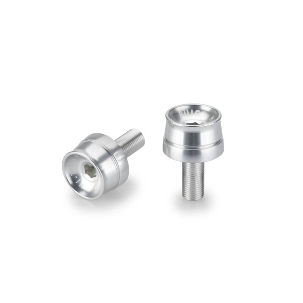 Puig Puig speed bar ends | silver | suzuki gsx-8s 2023>current